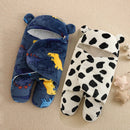 Saco de Dormir do Bebê Ursinho Estampado e Acolchoado