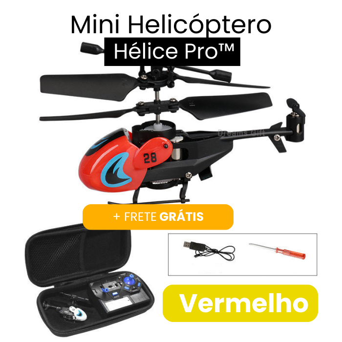Mini Helicóptero Hélice Pro™