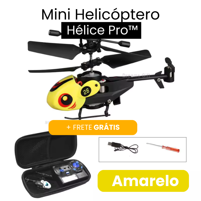 Mini Helicóptero Hélice Pro™