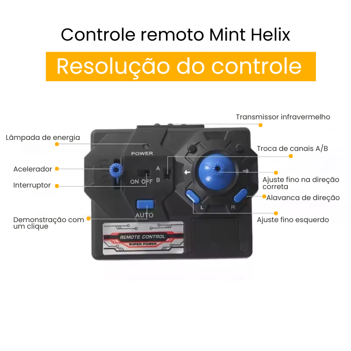 Mini Helicóptero Hélice Pro™