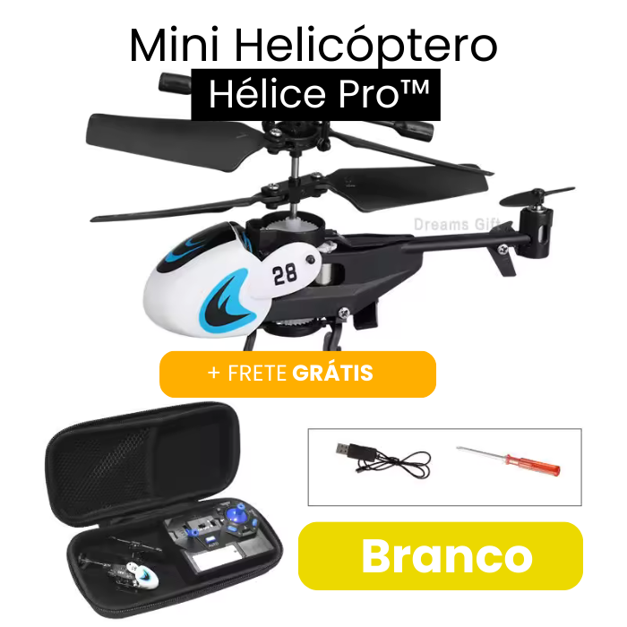 Mini Helicóptero Hélice Pro™
